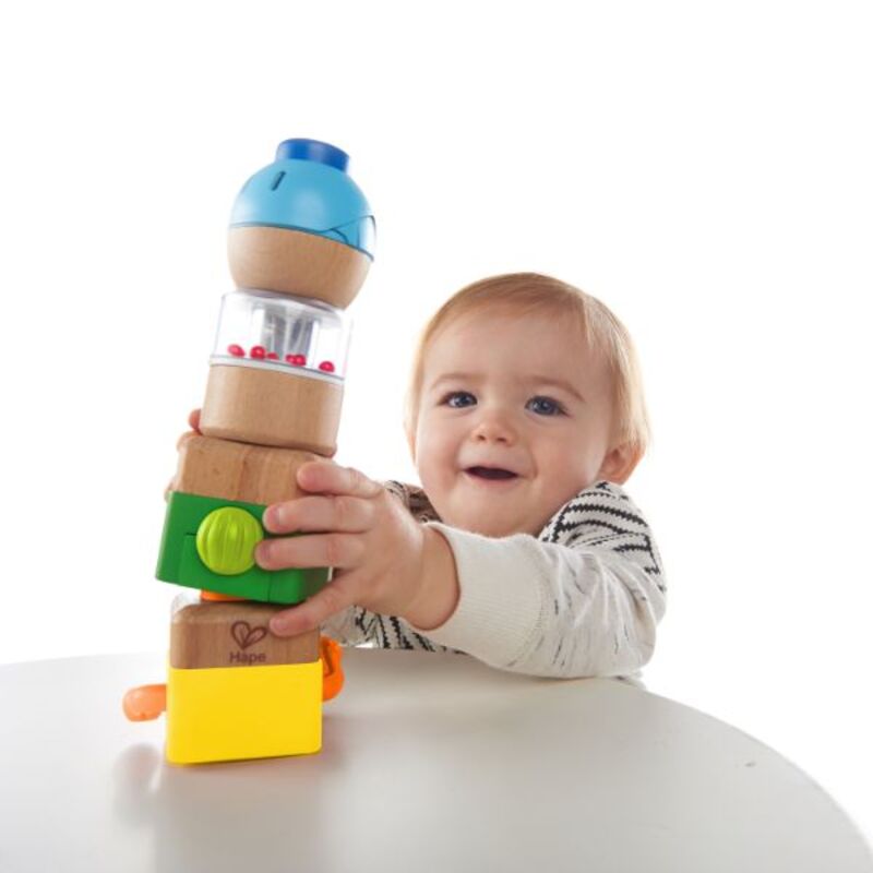 BABY EINSTEIN Four Fundamentals Wooden Sensory Set