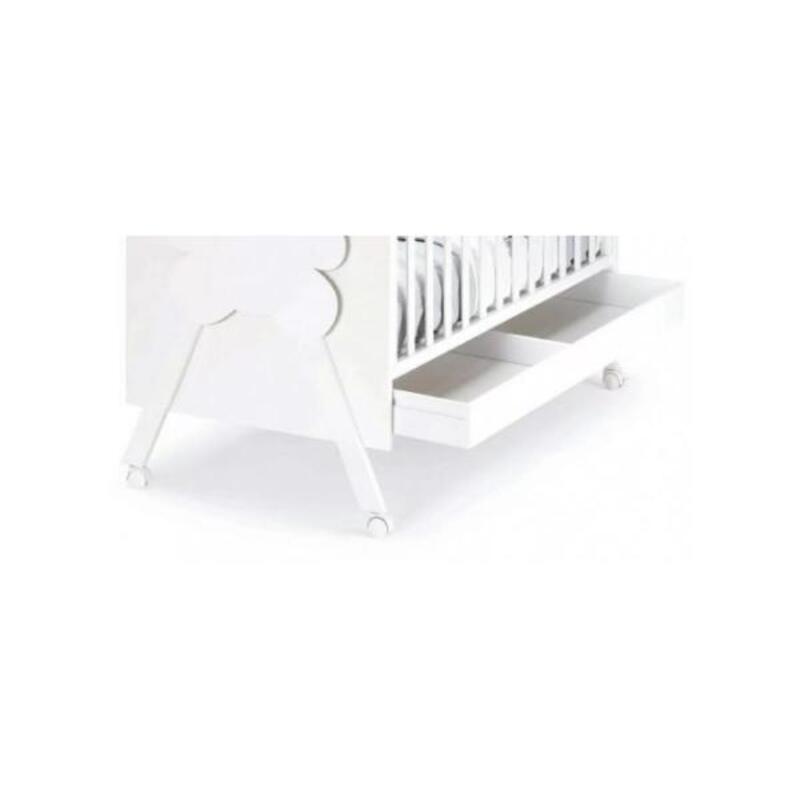 CAM Baby Cot OrsoPolly White