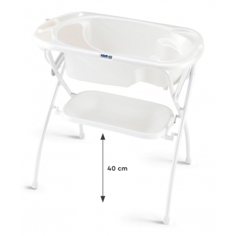 CAM Kit Bagno Bath Tub & Stand , White