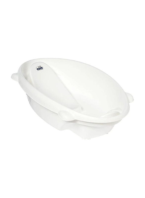 Cam Bollicina Bath Tub for Babies, 0-12 Months, White