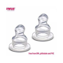 Farlin Orthodontic Silicone Nipple For 6-18 Months+ Baby M-2
