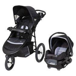 Babytrend Expedition DLX Jogger Travel System, Black