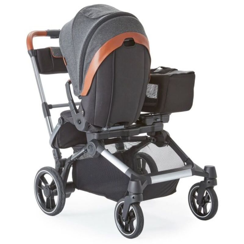 Contours Contours Element Side by Side 1 to 2 Stroller Storm Grey