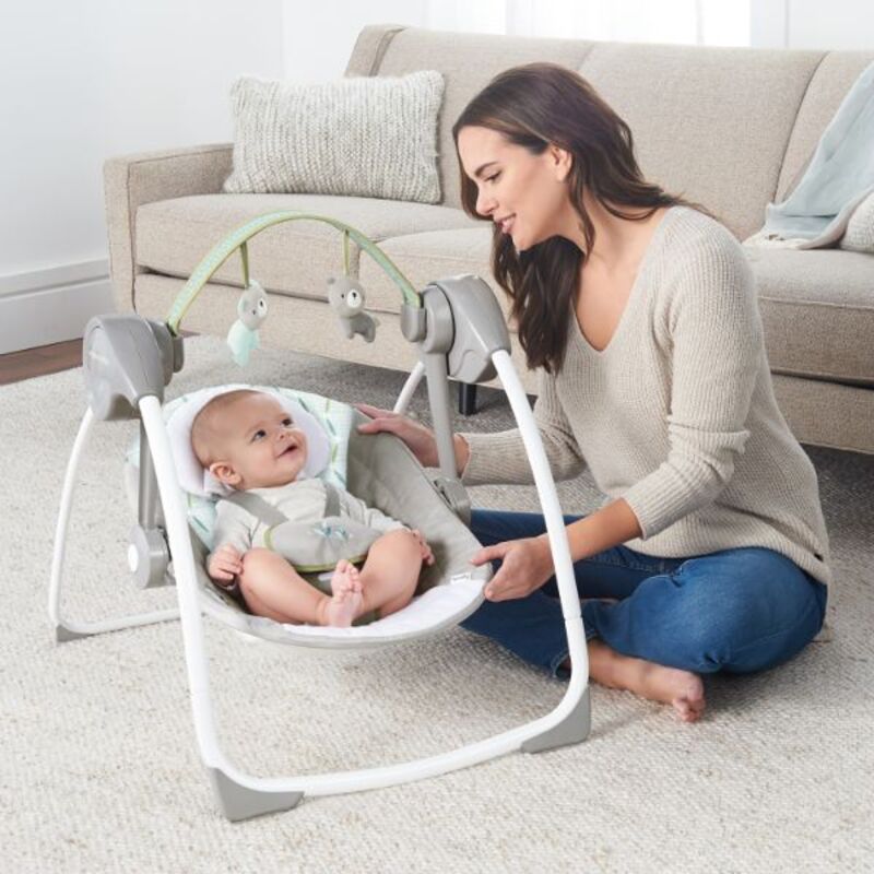 Ingenuity Comfort 2 Go Portable Swing Kendrick, Green