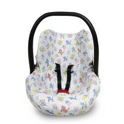 Ubeybi Bouncer Cover Cute Kitties, White