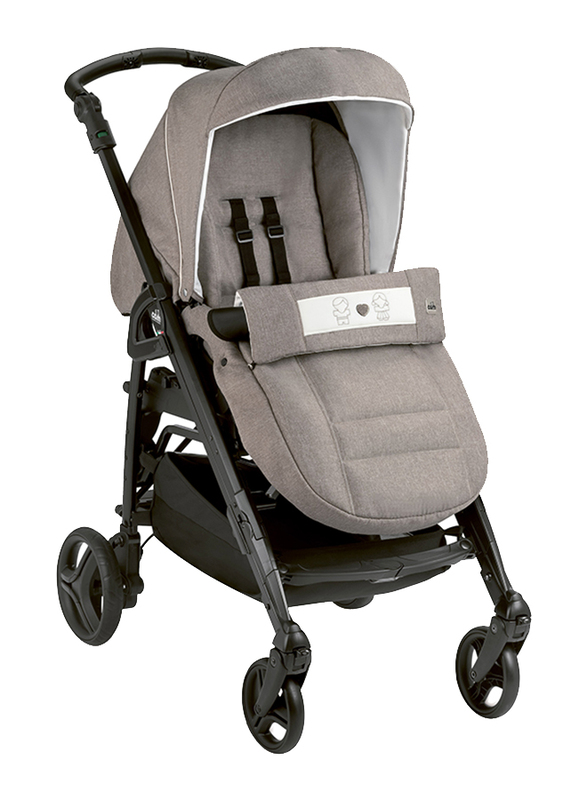 Cam Combi Family Romantic Travel System Baby Stroller, Grey