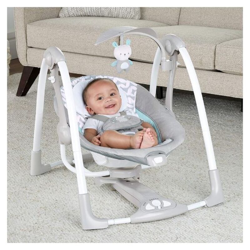 Ingenuity Convert Me Swing-2-Seat Raylan, Grey