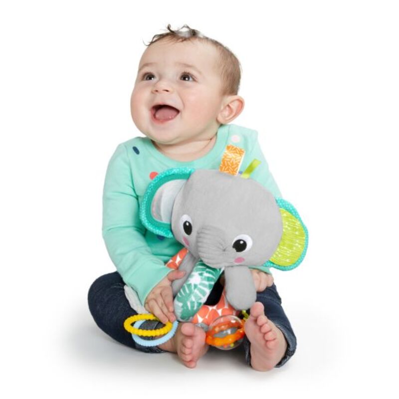 BRIGHT STARTS Explore & Cuddle Elephant