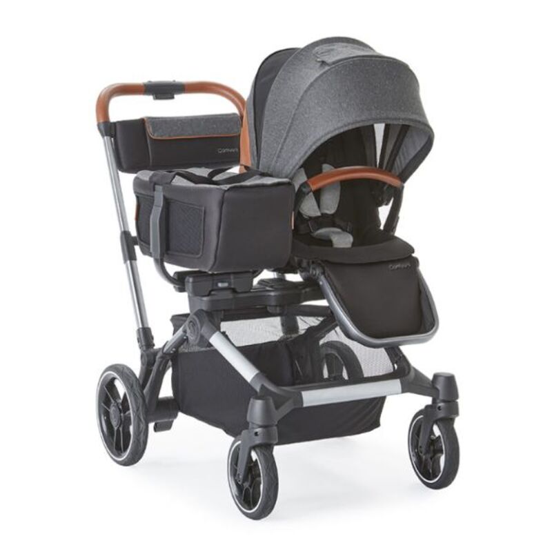 Contours Contours Element Side by Side 1 to 2 Stroller Storm Grey
