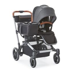 Contours Contours Element Side by Side 1 to 2 Stroller Storm Grey