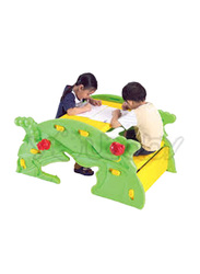 Dolphin Seesaw and Leaf Table, Green