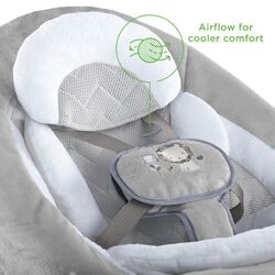 Ingenuity I DreamComfort InLighten Cradling Swing Braden, Grey