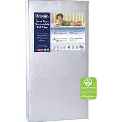 Kolcraft Fresh Start Polyfoam Crib Mattress White Windsor