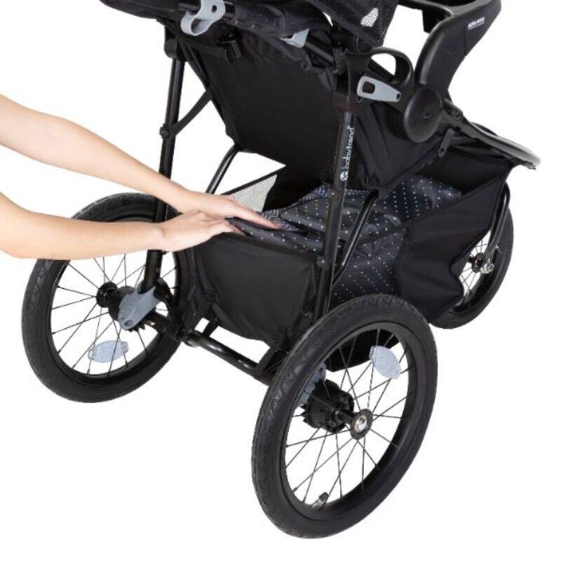 Babytrend Cityscape Plus Jogger Travel System, Black/grey