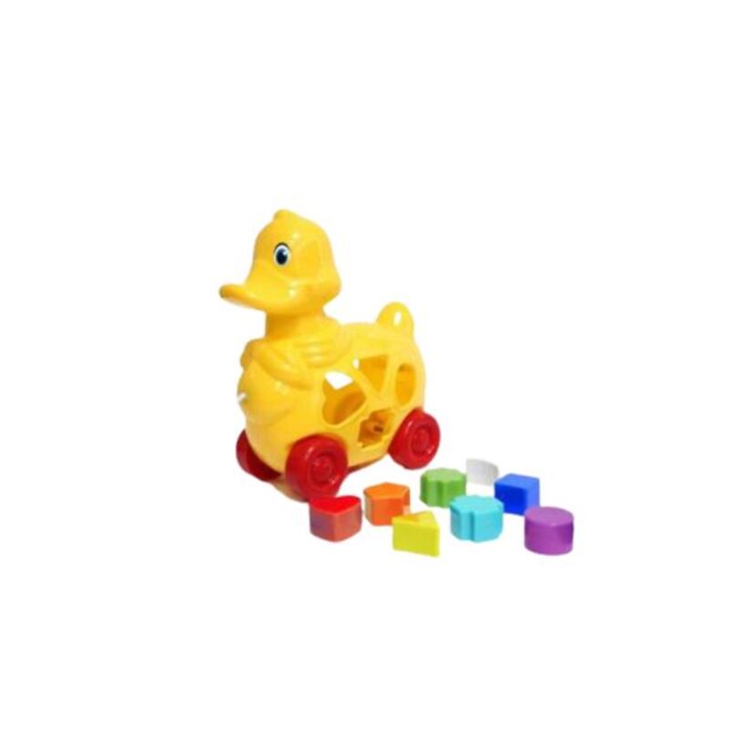 Green Plast Developing Toy-Sorter Duck