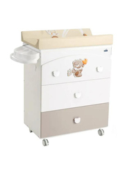 CAM Asia Changing Cabinet, White/beige