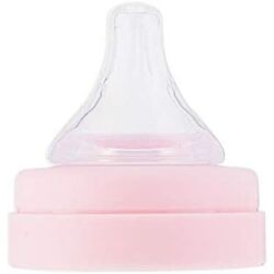 Farlin - PP Standard Neck Feeder 240ML W/ Handle, Pink