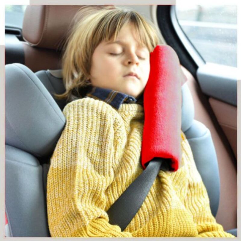 Ubeybi Seatbelt Pillow, Red