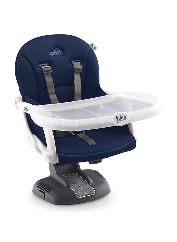 Cam Idea Booster Baby Feeding Chair, Navy Blue