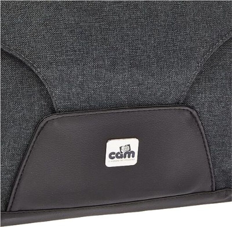 Celine Diaper Bag With External Storage Pockets, Dark Grey