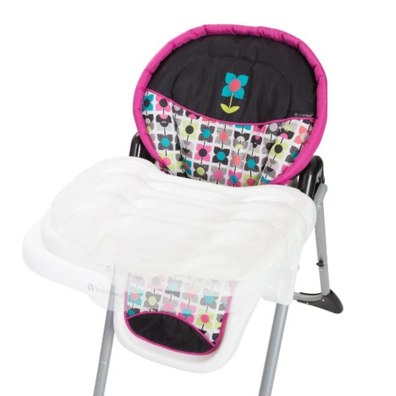 Babytrend Sit-Right High Chair, dark pink