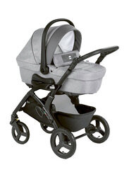 Cam Mod. Smart + Telaio Dinamico Up Baby Stroller, Grey/Black