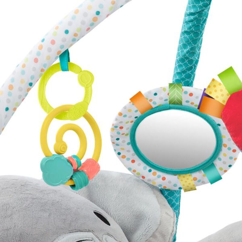 Bright Starts Enchanted Elephants Activity Gym, Grey