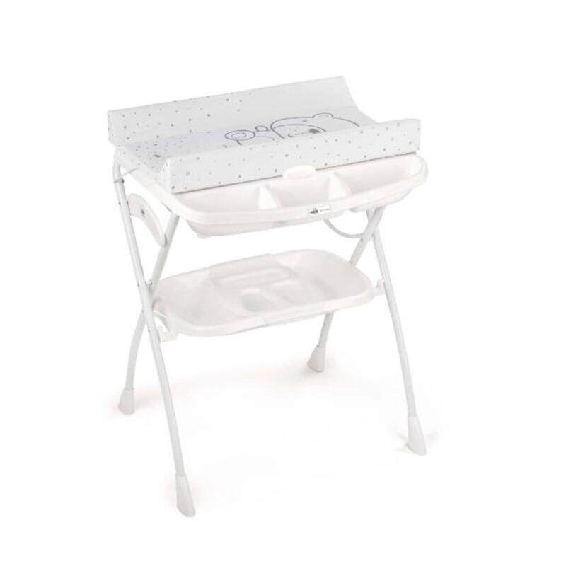 

CAM Volare Bath Tub With Stand And Changing Mat - Teddy Grey