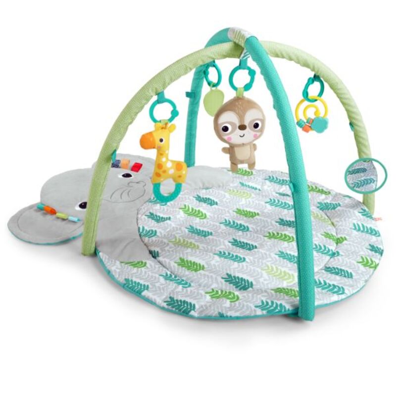 Bright Starts Hug n Cuddle Activity Gym, Grey