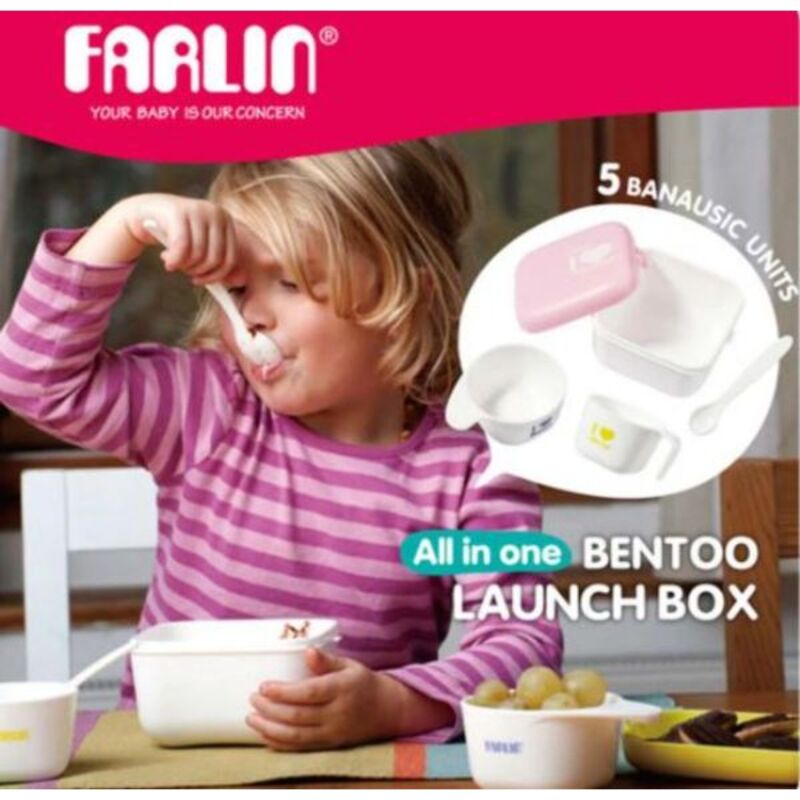 Farlin Bentoo Lunch Box 6M+ 1 pc, Assorted