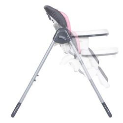 Baby Trend Tot Spot 3-in-1 High Chair, Grey/Pink