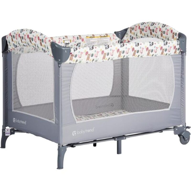 Babytrend Nursery Center Forest Party, Grey/white