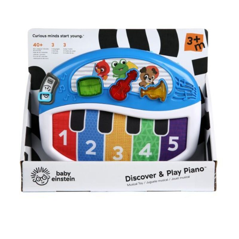 BABY EINSTEIN Discover & Play Piano Musical Toy