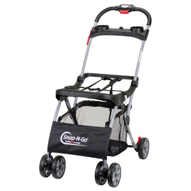 Babytrend Snap-N-Go EX Universal Infant Car Seat Carrier, Black/Grey (Frame only)
