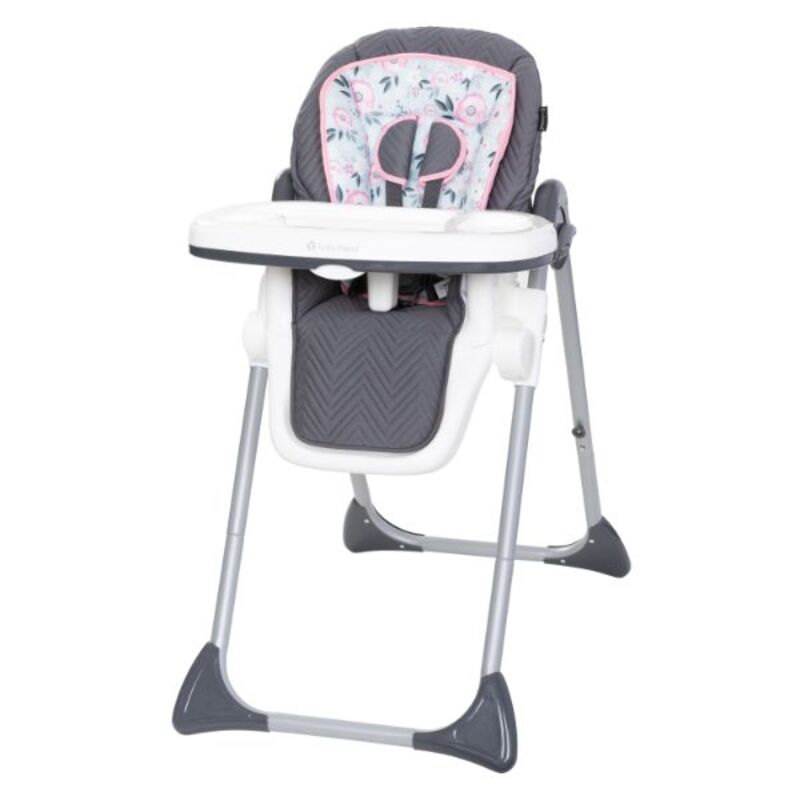 Baby Trend Tot Spot 3-in-1 High Chair, Grey/Pink