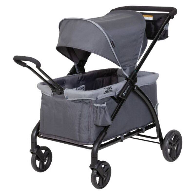 Babytrend  Expedition 2-in-1 Stroller Wagon 6 months +, Grey/Black