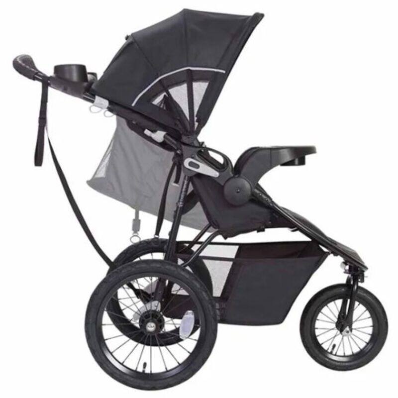 Babytrend Cityscape Plus Jogger Travel System Raven, Black