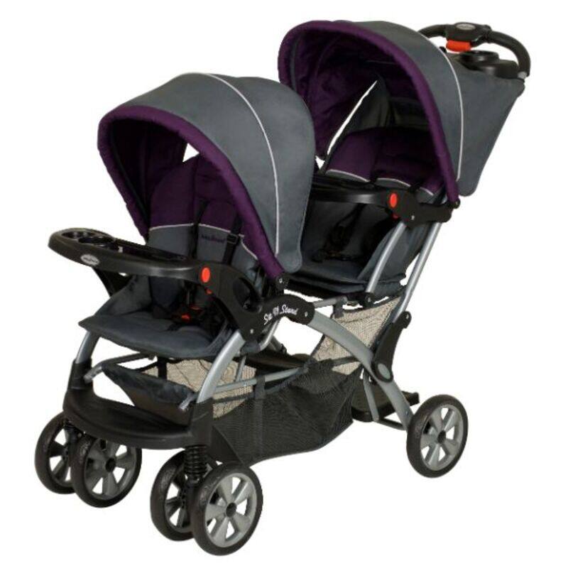 

Baby Trend Babytrend Sit n Stand Double Stroller 6 months+, Purple