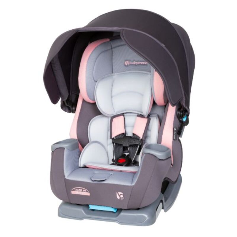 Babytrend Cover Me 4-in-1 Convertible Car Seat, Quartz pink