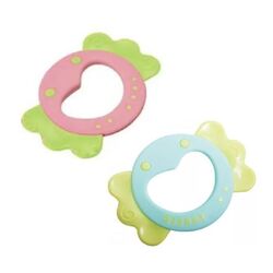 Farlin Candy Lady Teether 1pc, Pink/Blue (Assorted)