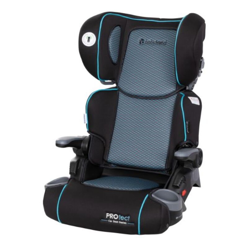 Babytrend PROtect 2-in-1 Folding Booster Seat, Black/blue