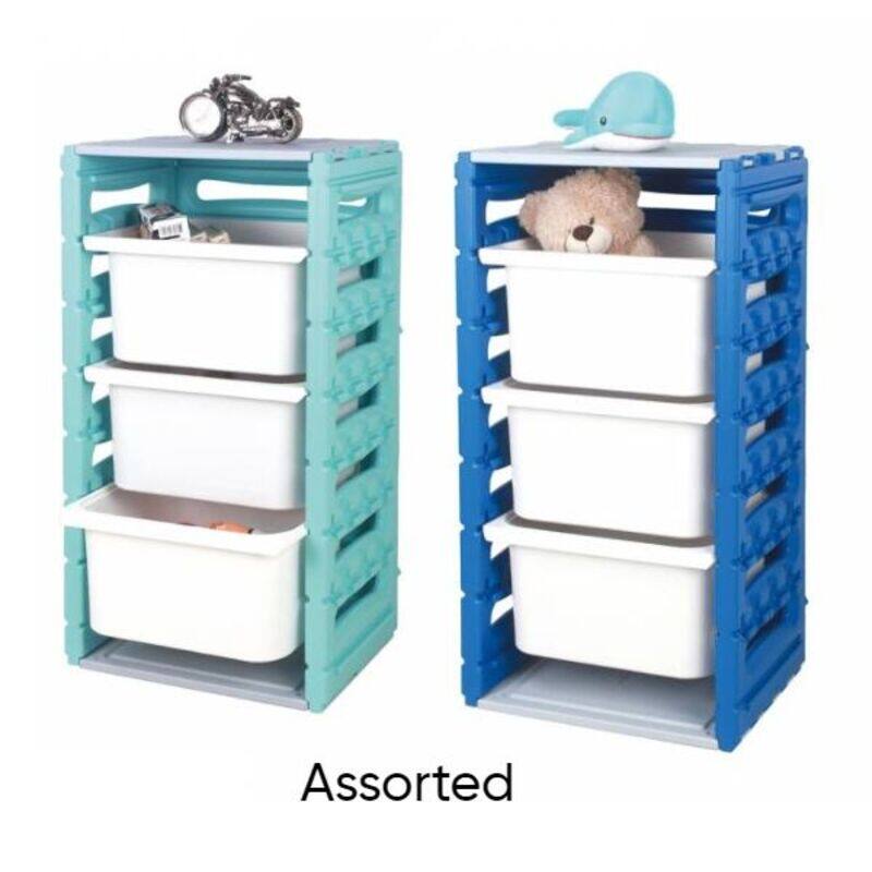 

Ching Ching 7 Drawers Cabinet Organizer, Blue