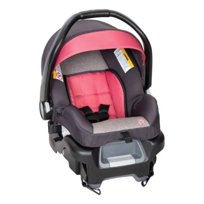 Babytrend Golite Snap Gear Sprout Travel System, Pink/Grey