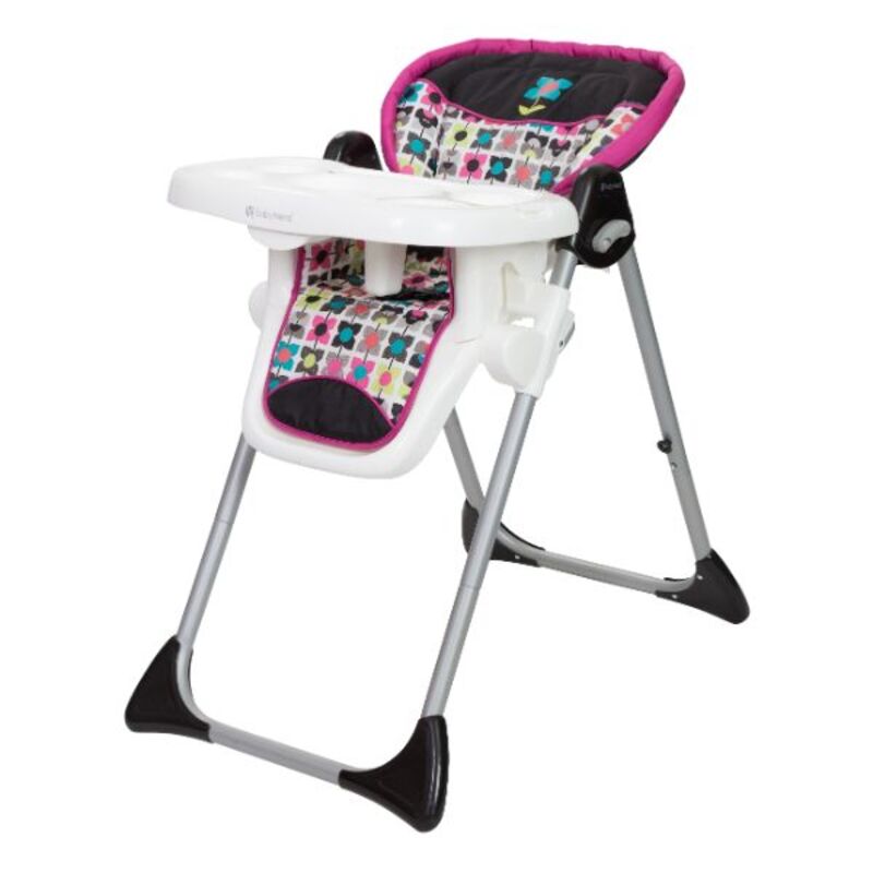 Babytrend Sit-Right High Chair, dark pink