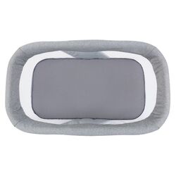 Babytrend Quick-Fold 2-in-1 Rocking Bassinet, Grey