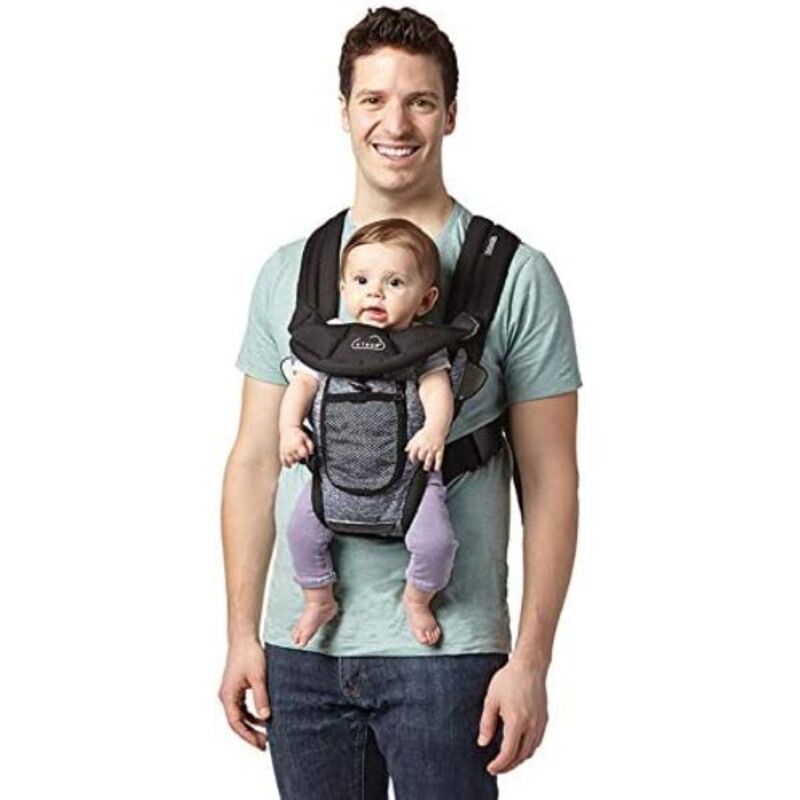 Kolcraft Kolcraft Cloud Cool Mesh Baby Carrier Space Grey