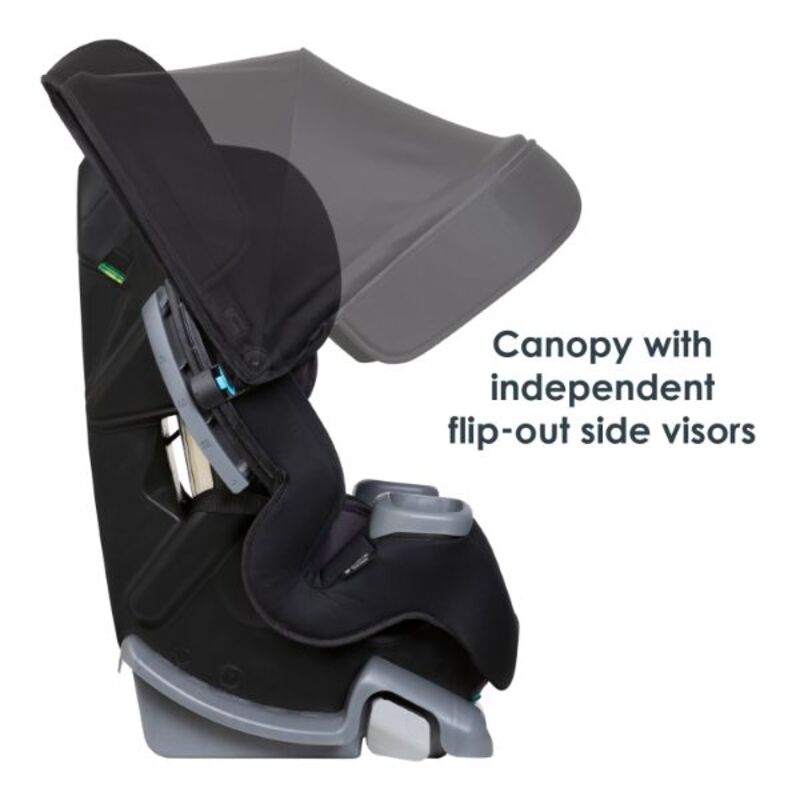 Babytrend Cover Me 4-in-1 Convertible Car Seat, Dark moon