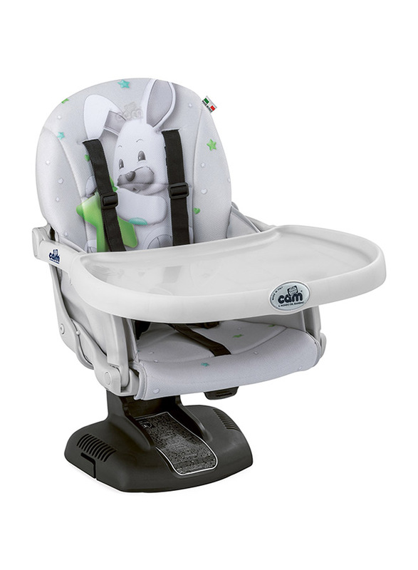 Cam Idea Booster Baby Feeding Chair, Rabbit, Grey