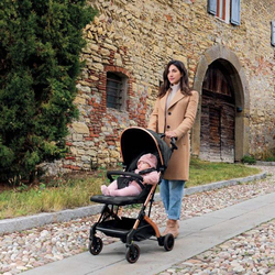 CAM Stroller Compass , Jaquard Black