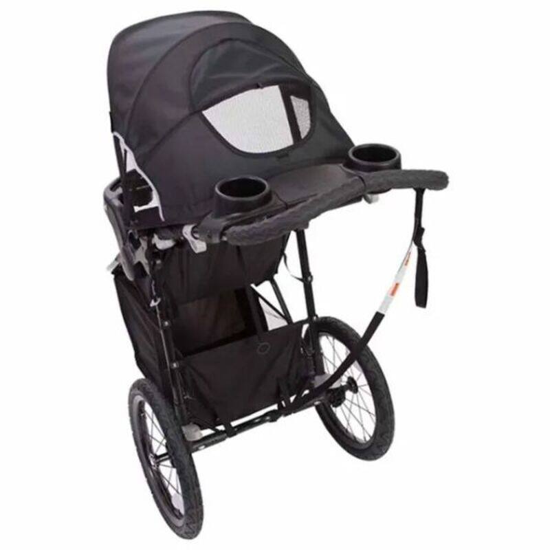 Babytrend Cityscape Plus Jogger Travel System Raven, Black